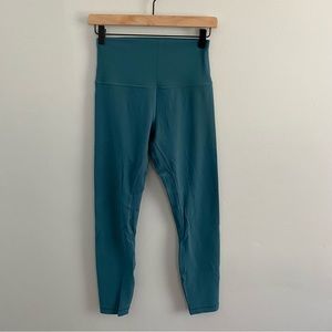 Lululemon Align 25” Desert Teal Size 6